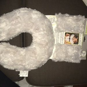 Travel pillow and seat belt covers